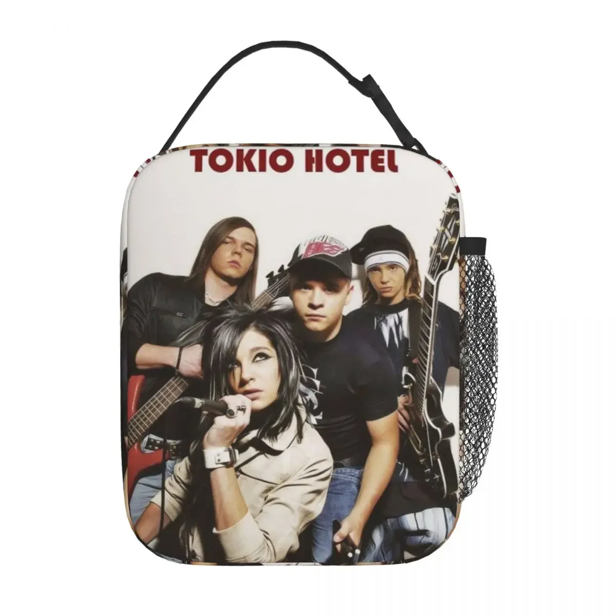 Tokio Hotel Band Insulated Lunch Bag Food Container Leakproof Thermal Cooler Lunch Boxes For Travel