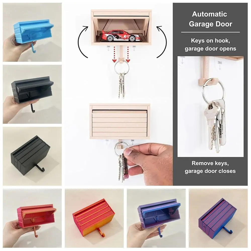 

with Opening Door Car Garage Key Holder with Car Garage Easy to Install Garage Design Wall Key Holder Wall Mount