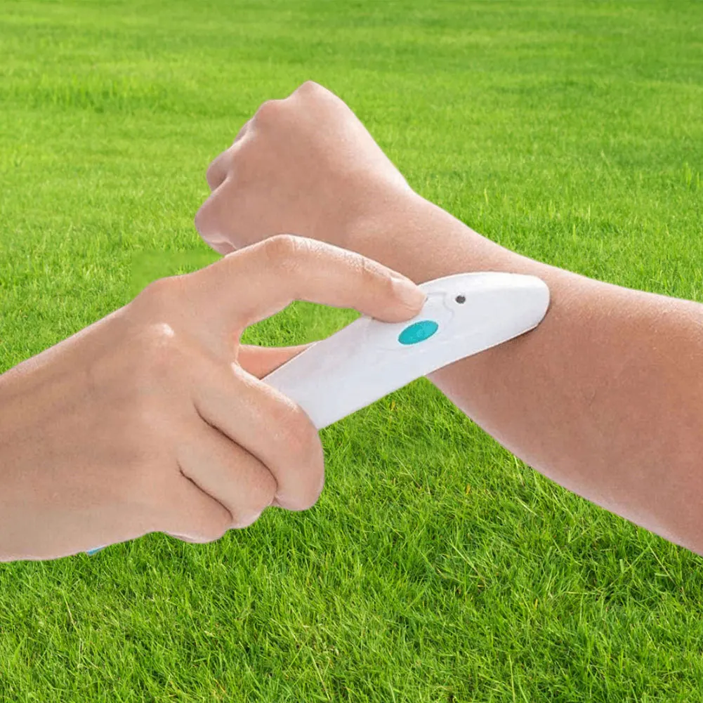 Stylo anti-piqûres de moustique, soulagement de la douleur brûlante et de la gonflement, soulage les piqûres électronique, bâton Anti-démangeaison pour les voyages de Camping en plein air