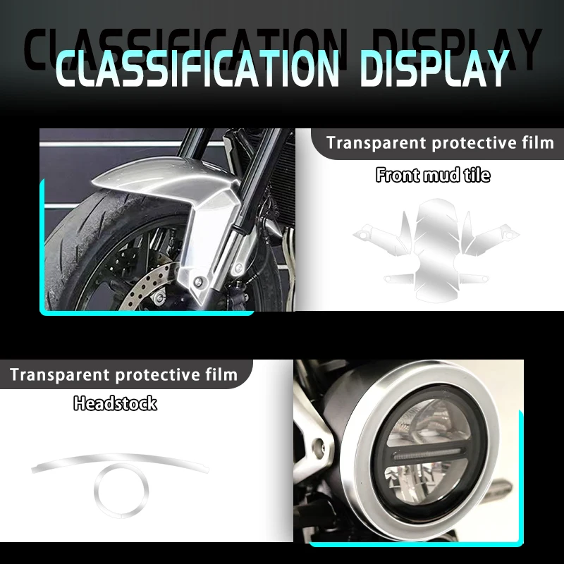For HONDA CB500SF 2026 Invisible car cover film motorcycle complete set of transparent protective stickers modified accessories