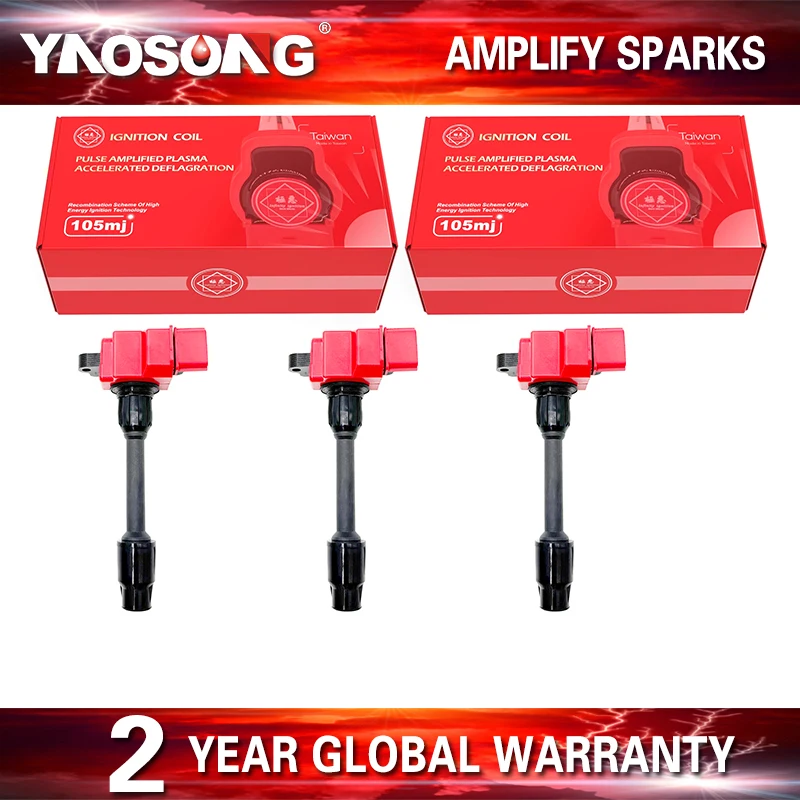 

3pcs Ignition Coil for INFINITI I30 Nissan Cefiro 2000-2003 A32 Y33 Y32 A33 Maxima 1997-2003 QX VQ30DE VQ20DE UF232