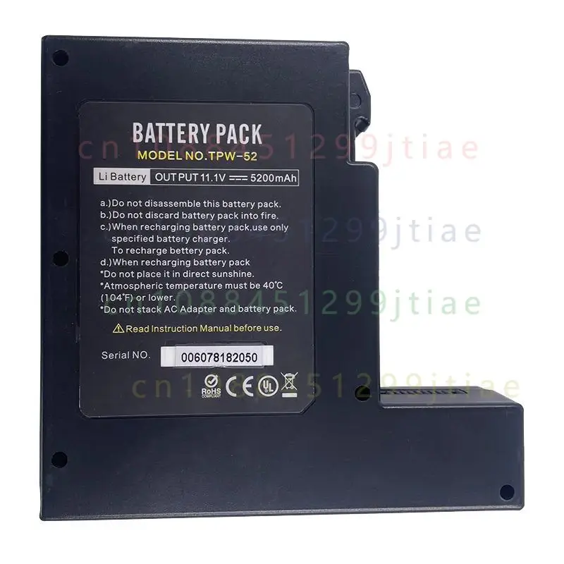 FOR TUMTEC TPW-52 Battery For FST-16S 16H 18S 18H 83A 83S A9 Fiber Optic Fusion Splicer Battery