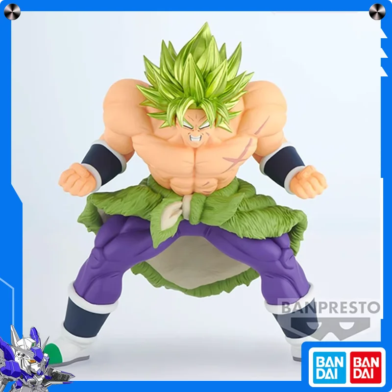 

Bandai DRAGON BALL Z BOS SP 17 Action Figures Model Broly Genuine Anime Peripheral Model Sculpture Japan Bandai