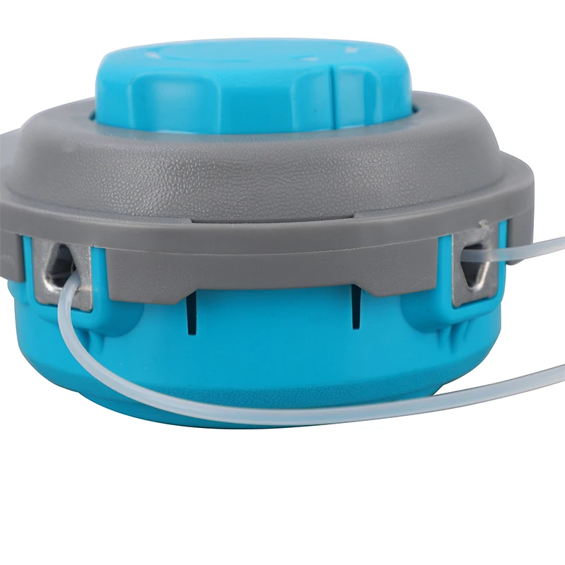 Piezas de desbrozadora de contorno, accesorios de jardín, cabezal de corte de césped de 4 líneas, rosca automática M10 * 1,25