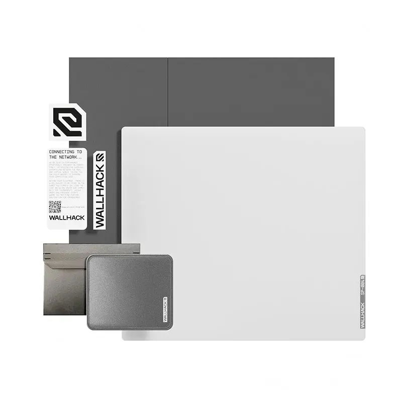 WALLHACK Skypad4.0 Glass Mouse Pad Ultra Silent Precise Control