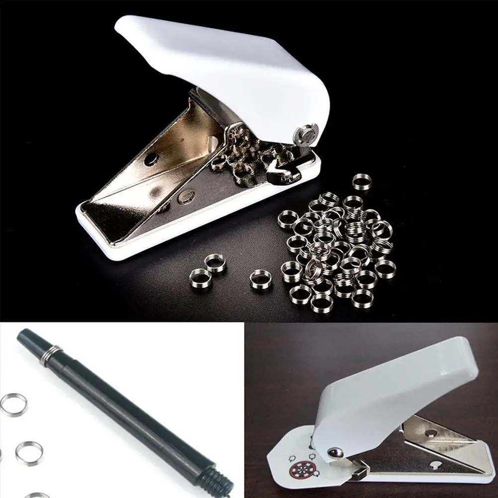 

1PCS Dart Flight Punch Dart Wing Hole Puncher With Dart Fixed Professional Dart 50pcs Wing O Accessories Portable W4B7