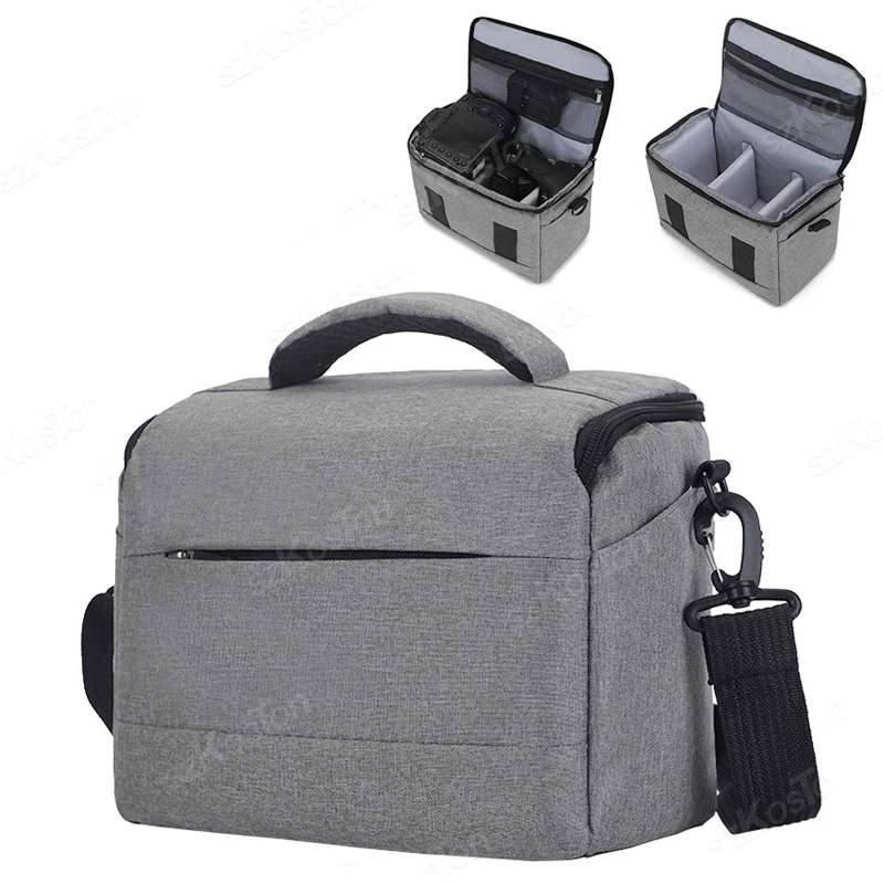 

Waterproof Nylon Shoulder Camera Bag One Shoulder Crossbody Bag DSLR Video Camera Bag For Sony Lens Pouch Bag Canon Nikon