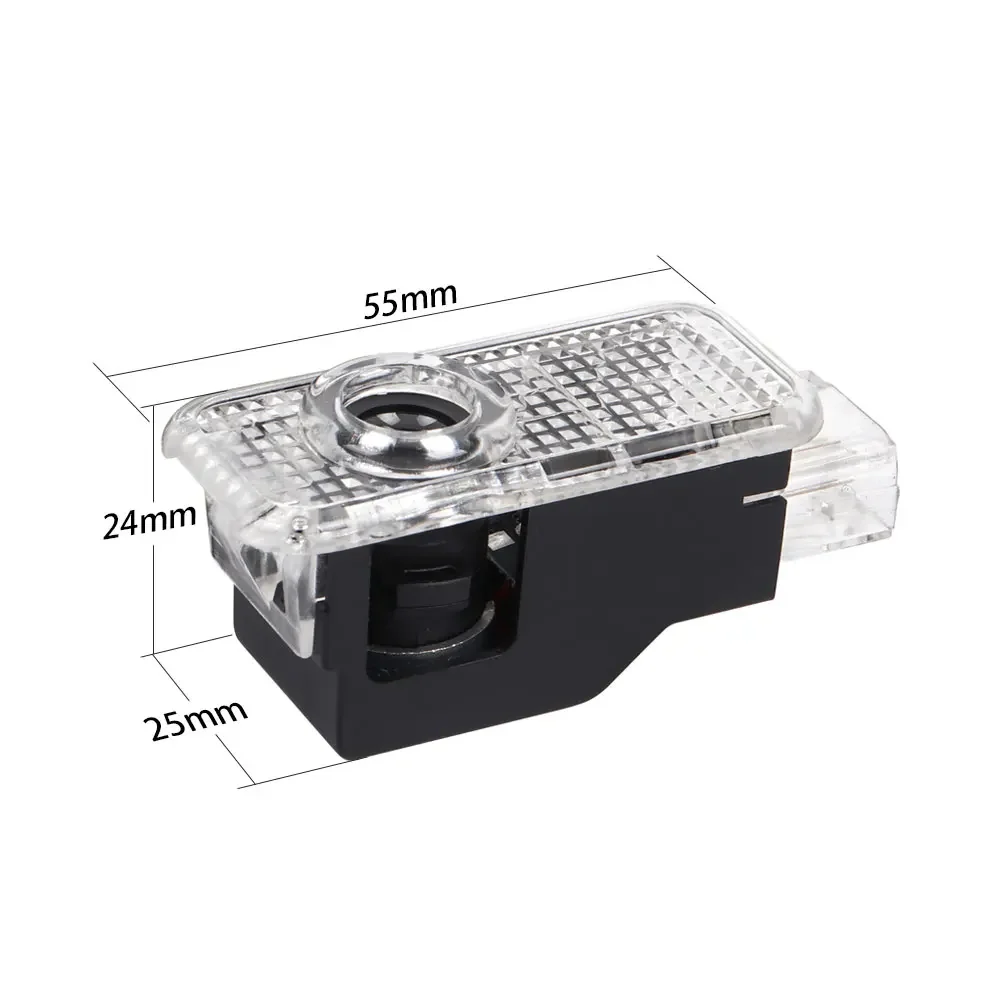LED Car Door Interior Welcome Warning Light For AUDI Q3 8U Q5 8R Q7 Q8 TT A1 A3 8P 8V 8L A4 B6 B7 B7 B8 B9 A5 A6 C5 C6 C7 A7 A8