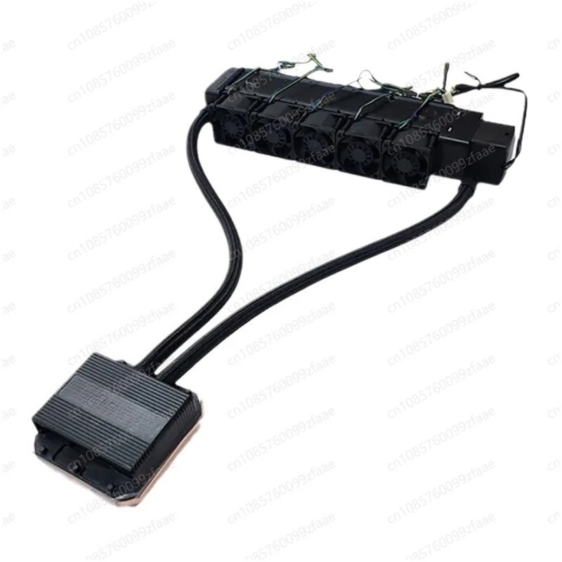 1U 1700 AM5 server integrated water-cooled radiator industrial control fan TL33