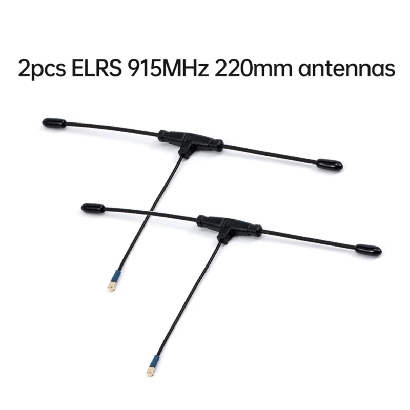 Lightweight 2PCS Receiver Antenna 2.4GHz/915MHz Stable Transmission for Commando 8 Remote Controlled Joysticks