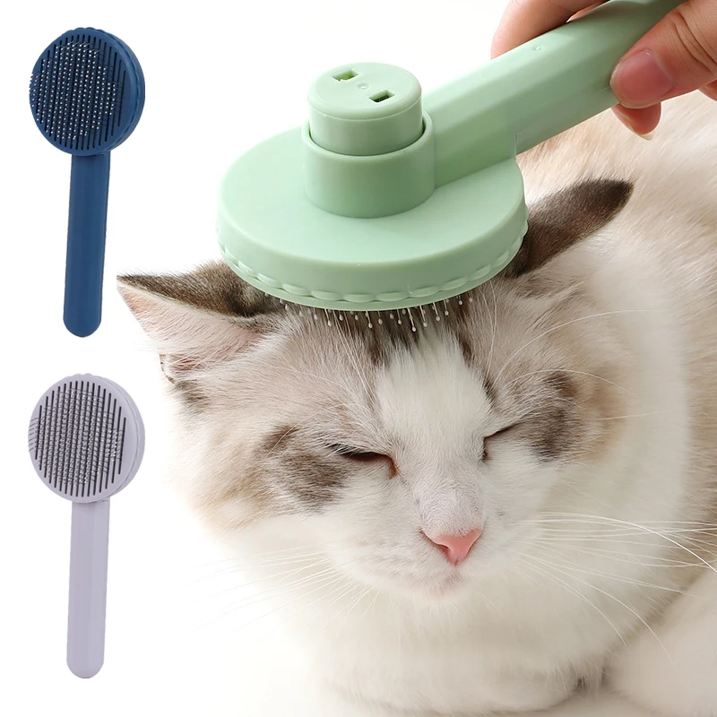 

Cat Brush Pet Grooming Brush for Cats Remove Hairs Pet Cat Hair Remover Pets Hair Removal Comb Puppy Kitten Grooming Accessories