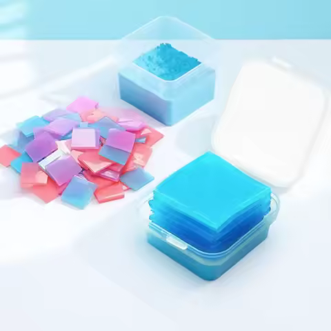 DIY Diamond Painting Glue Clay Cross Stitch Drilling Mud with Storage Box 6Pcs Set for Home Craft Art Supplies