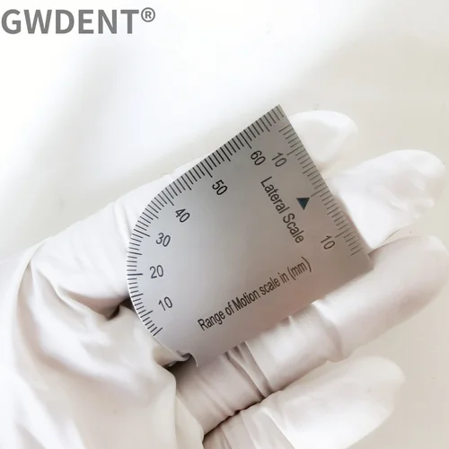 Imagen 2 del producto Calibrador de mordida Dental de acero inoxidable, mordaza para la boca, capacidad de apertura, Regla de medición de precisión Dental