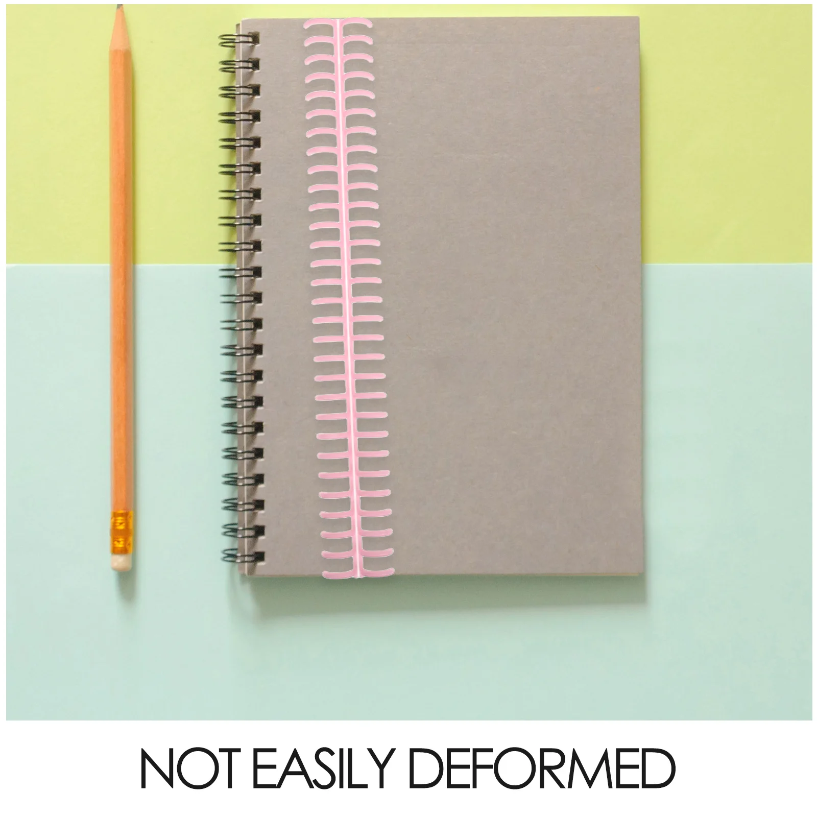 10 قطعة 30-Hole البلاستيك ملزمة أمشاط لأجهزة الكمبيوتر المحمولة أوراق فضفاضة قابل للتعديل وثيقة تنظيم خواتم مدرسة مكتب المنزل استخدام الملف #4