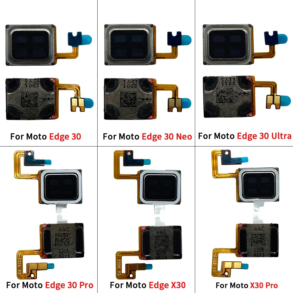 10 piezas de altavoz de auricular con sensor de proximidad superior para teléfono, nuevo, para Motorola Moto Edge 20 30 40 50 Neo Fusion Pro Ultra