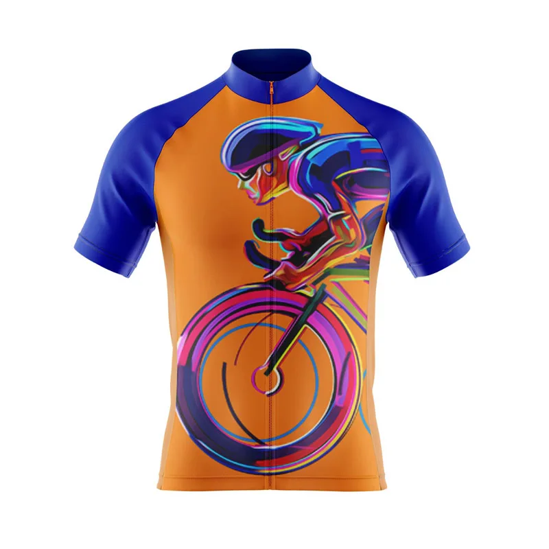 Summer High Quality New Team Men Cycling Jersey Clothing New Men Cycling Jersey Short Sleeve Spring Autumn Cycling Tops MTB Road