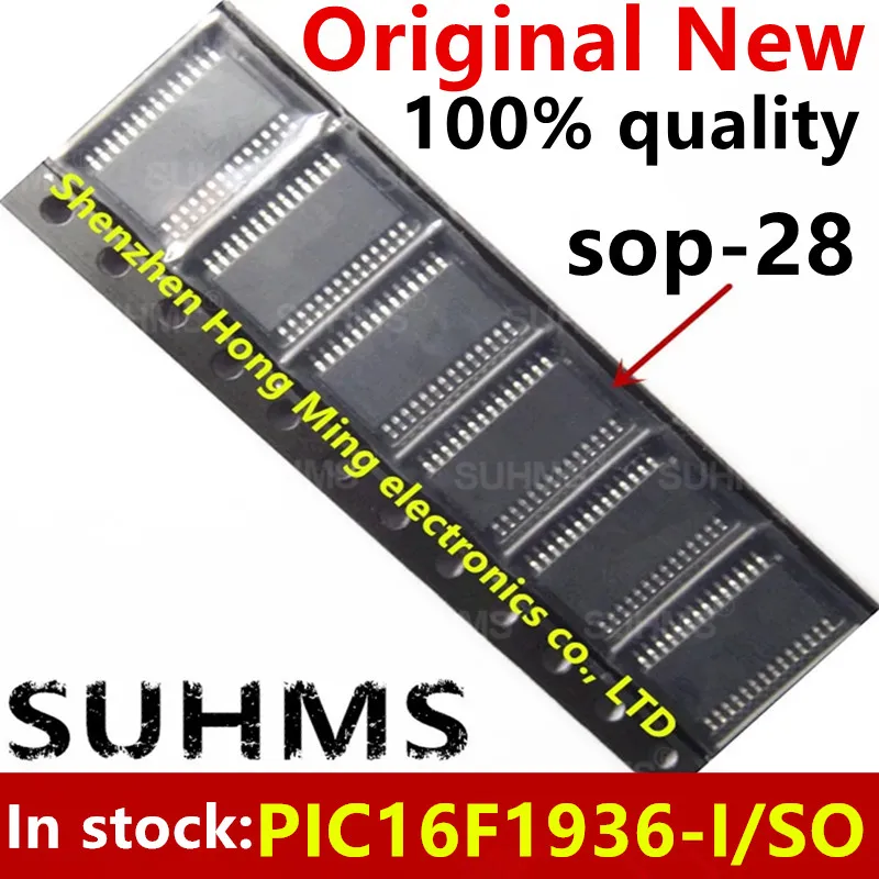 (5-10piece) 100% New PIC16F1936-I/SO PIC16F1936 I/SO sop-28 Chipset