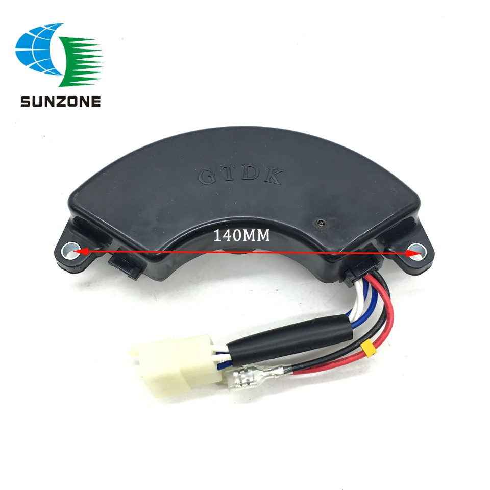 Generator 8KW AVR GDTK AVR8-1N Automatic Voltage Regulator Single Phase 6 Wires 250V/470UF Stabilizer For 3-8kw Genset 6 Wires