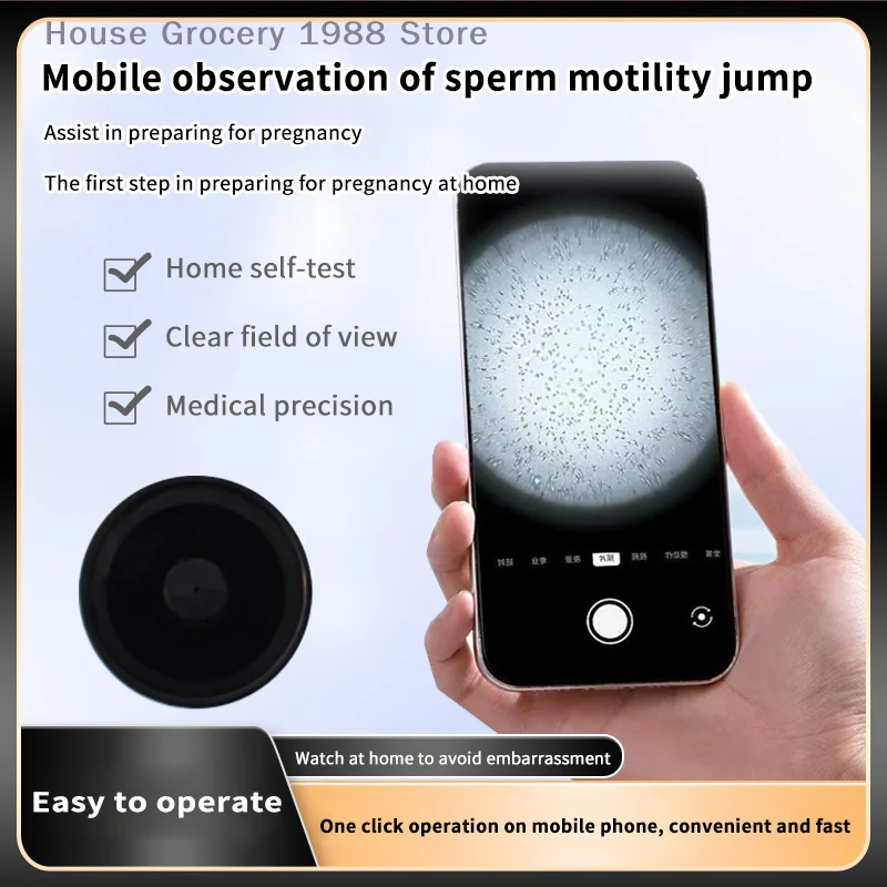 Quick and Precise Men's Home Sperm Count Test Kit for Comprehensive Evaluation