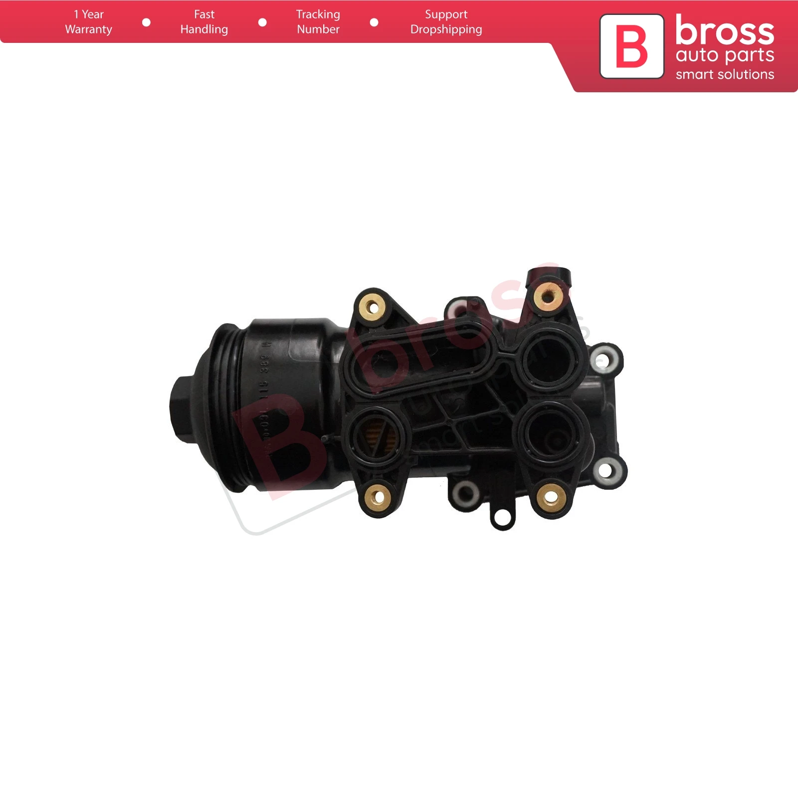 BSP761 Oil Filter Housing 03L115389H for Fabia 5J Octavia Mk2 1Z Superb B6 3T Yeti 5L Roomster 5J Altea Ibiza Mk4 Jetta Passat