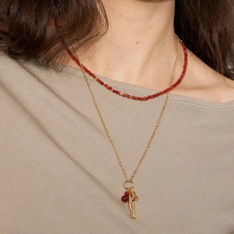 

Every Year, There Are Fish Sets, Necklaces, Summer Vacation Style, Onyx, Turquoise, Natural Stone, Beaded Collarbone Chain Neckl