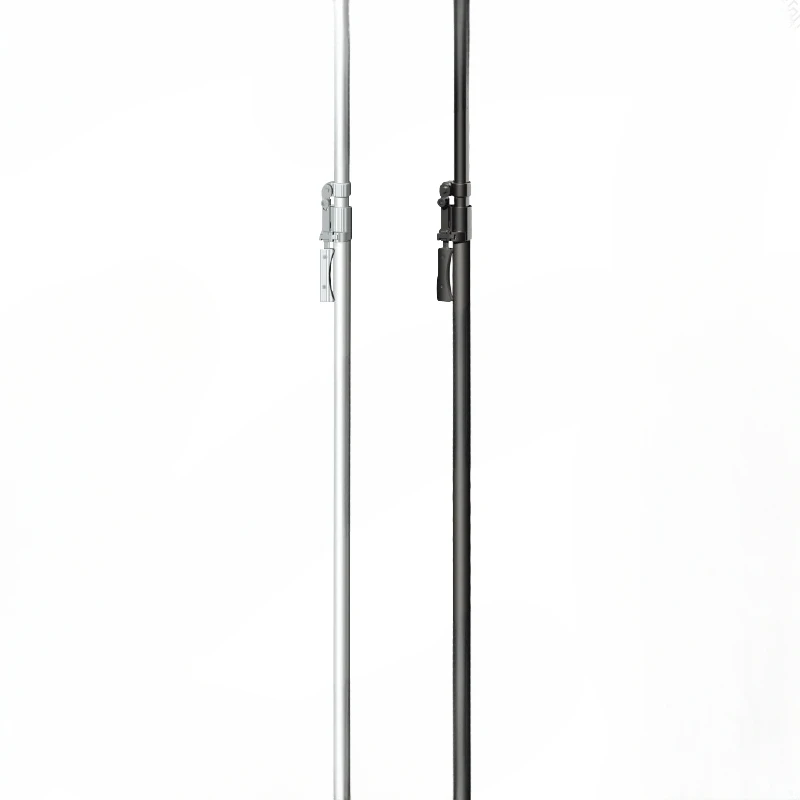 Support pole silver top sky and earth column kp-L2137BD light stand background bracket height 370cm