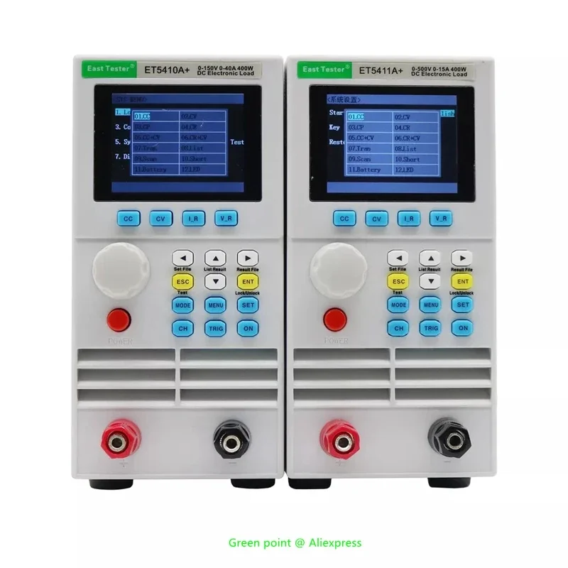 ET5411A+ Electronic Load Tester Single Channel Battery Tester Programmable Digital DC Capacity Tester Load Meter Electronic Load