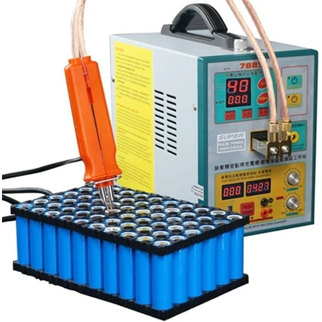 788S-Pro 3.2KW Dual Voltage Spot Welder 220V/110V, 4.2-36V Charging, 0.1-0.35mm Nickel for Battery Repair