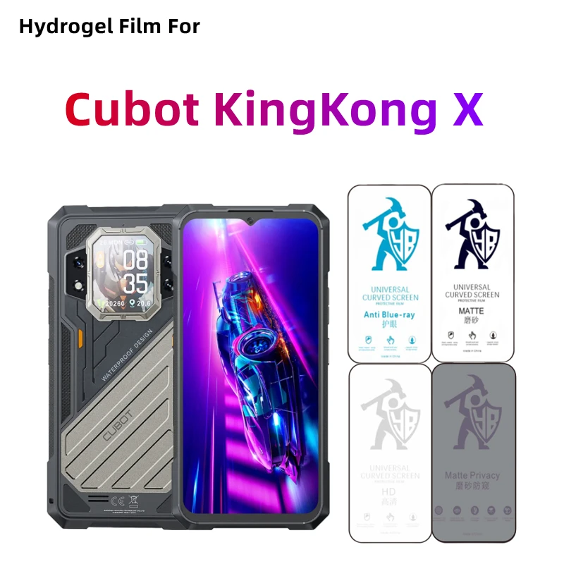 

2pcs Matte Hydrogel Film For Cubot KingKong X HD Screen Protector For Cubot KingKong X Eye Care Privacy Matte Protective Film