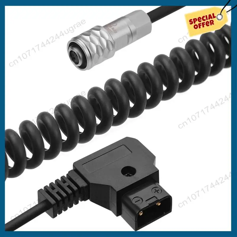 

-A15I 4X D-Tap To BMPCC 4K 2 Pin Locking Power Cable For Blackmagic Pocket Cinema Camera 4K For Sony V Mount Battery
