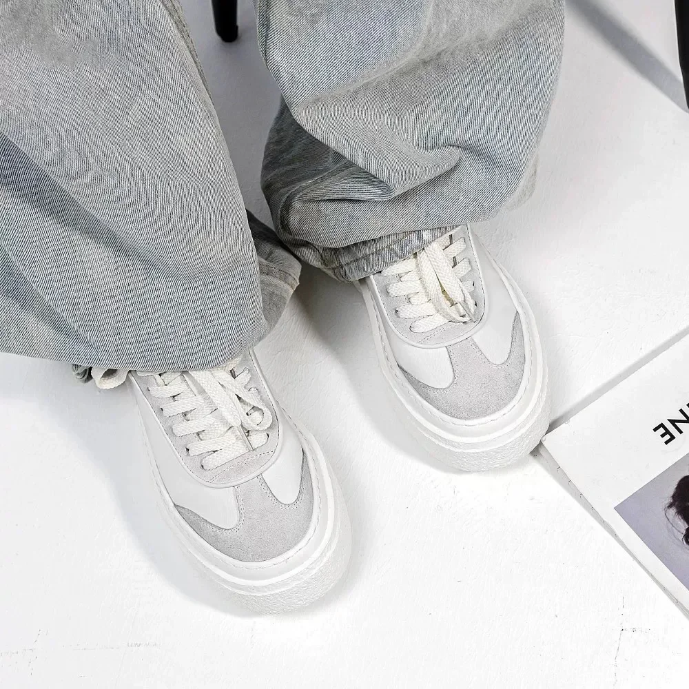 

Повседневная мужская дизайнерская модная кожаная дышащая спортивная обувь на платформе увеличивает рост