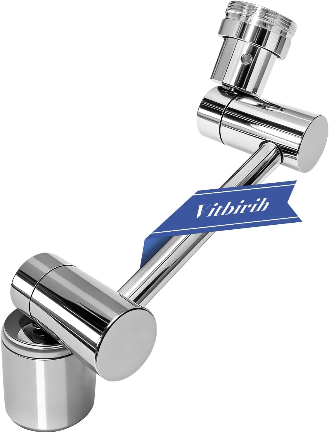 

1080° Swivel Faucet Extender with 2 Spray Modes, Rotating Sink Attachment for Bathroom & Kitchen Splash-Free Easy Install