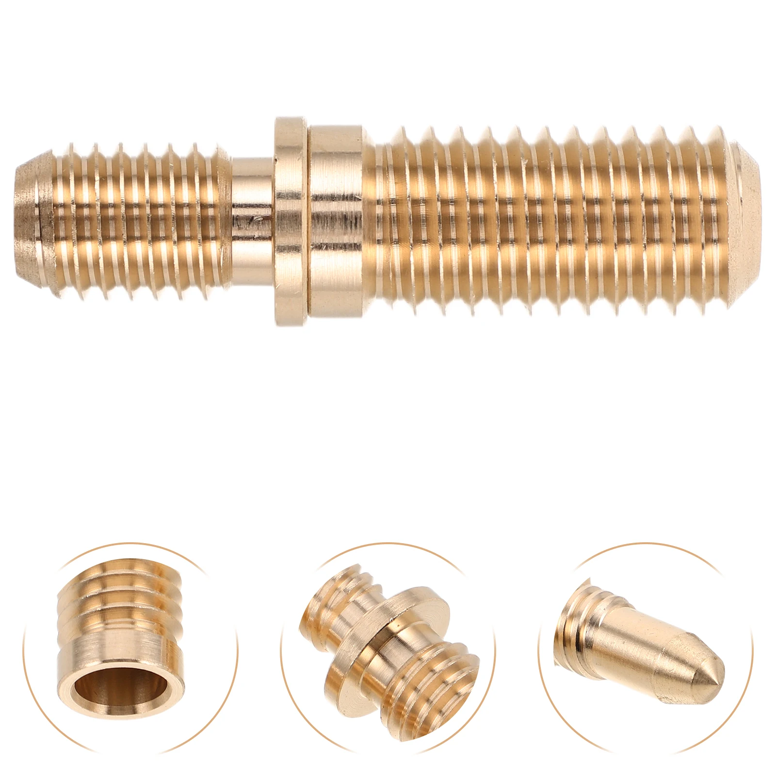 

1 Set Brass Pool Cue Joint Screws Billiard Stick Connecting Hardware Extension Screw Kit For Tip Repair Universal Fit Durable