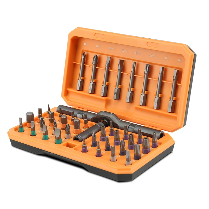 

42 in one labor-saving ratchet, rotatable multi-purpose screwdriver, screwdriver set, hardware tool combination screwdriver