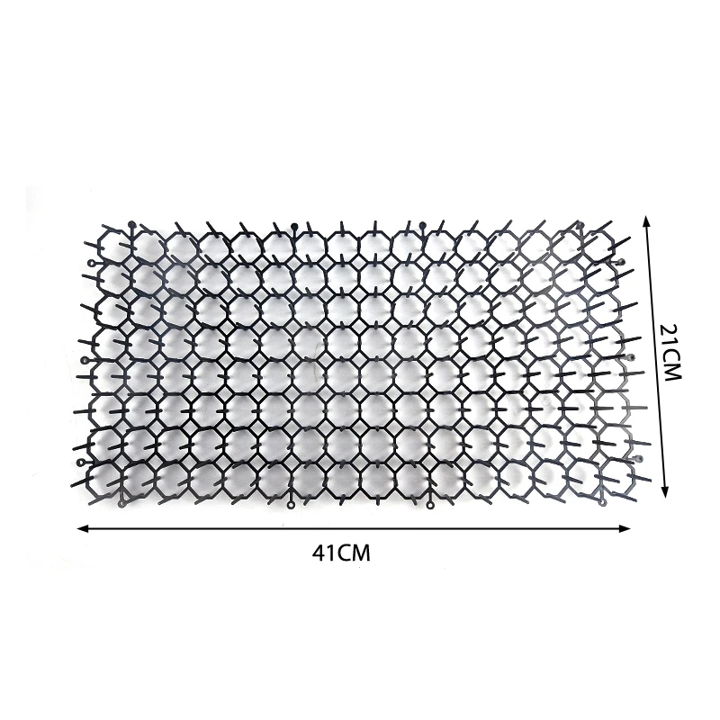 32*40cm wytrzymałe kolce przeciw kotom ogrodnicze maty przeciw kotom do korytarza ogród warzywny czarny wysokiej jakości