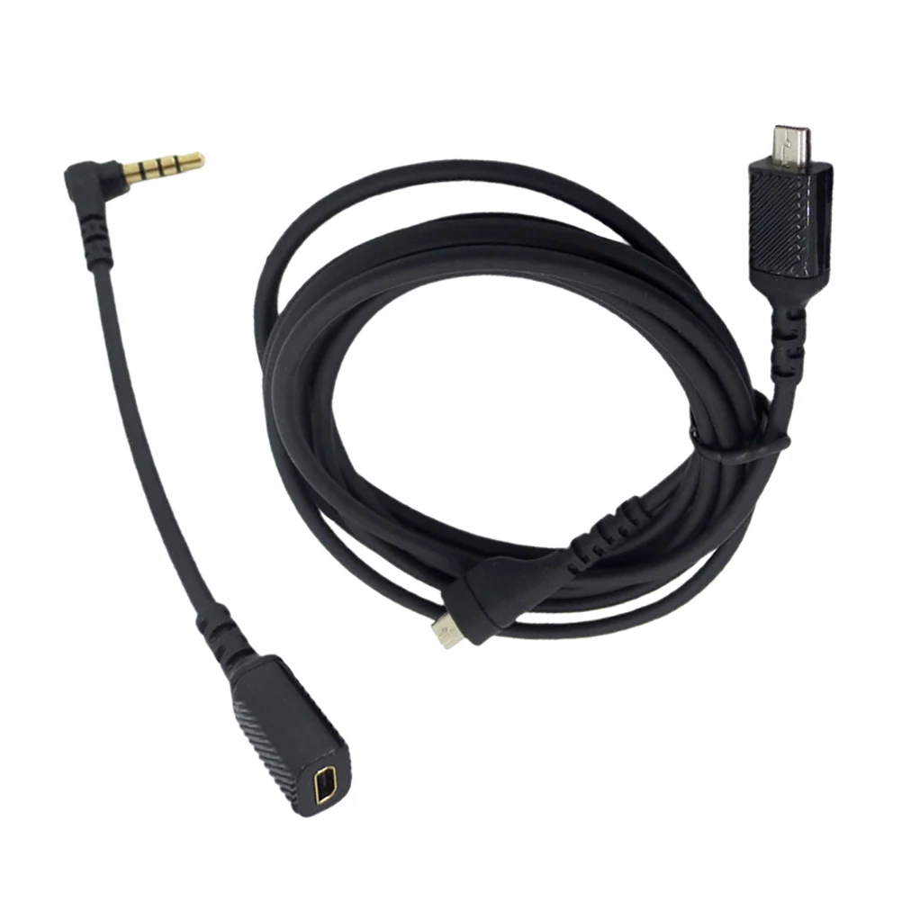 

Sound Card Connection Cable Headphone Cord Audio Headset Conversion for Noise Reduction Replacement