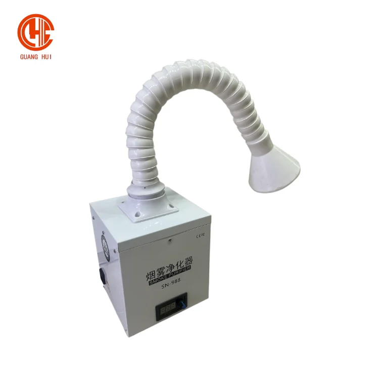 Efficient Smoke Air Filter Machine Oil Fume Purifier Purification Smoker Gas Filter for Laser Marking Machine Powder Collect