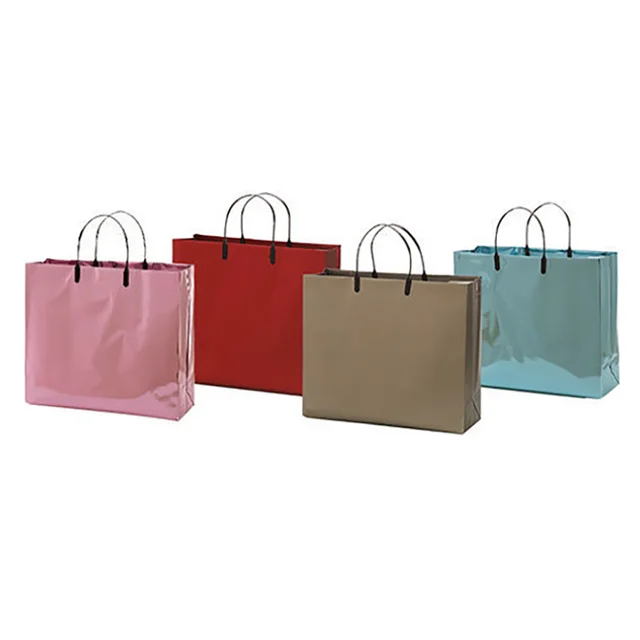 10pcs PVC Plastic Hand Bag Holiday Party Wedding Birthday Set Gift Bag Business Wholesale Package Clothing Shoes Shopping Bags AliExpress