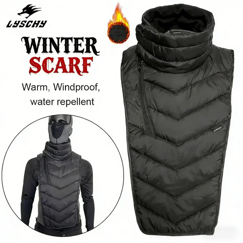

LYSCHY Winter Warm Motorcycle Neck Scarf Accessories Windproof Waterproof Collar Headwear Sports Ski Balaclava Moto Accessory