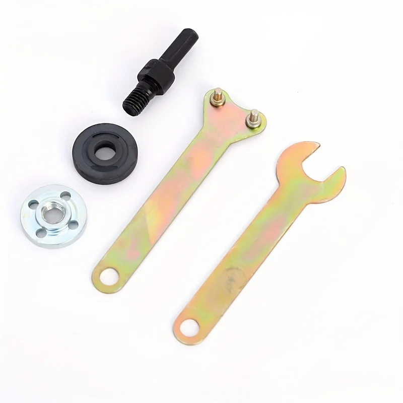 

Комплект аксессуаров для угловой шлифовальной машины, 5 шт. — набор металлических шатунов, подходит для полировальных кругов, шлифовальных адаптеров и угловой шлифовальной машины