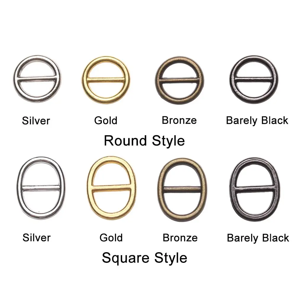 20/40pcs Newest 5mm/6mm Mini Ultra-small Tri-glide Belt Buckle Doll Bags Buckles Diy Doll Buttons Shoes Accessories