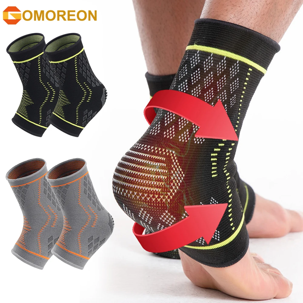 Ankle Brace Compression Ankle Support for Sprain & Strain, Achilles Tendonitis, Ankle Sleeve for Running, Basketball, Football