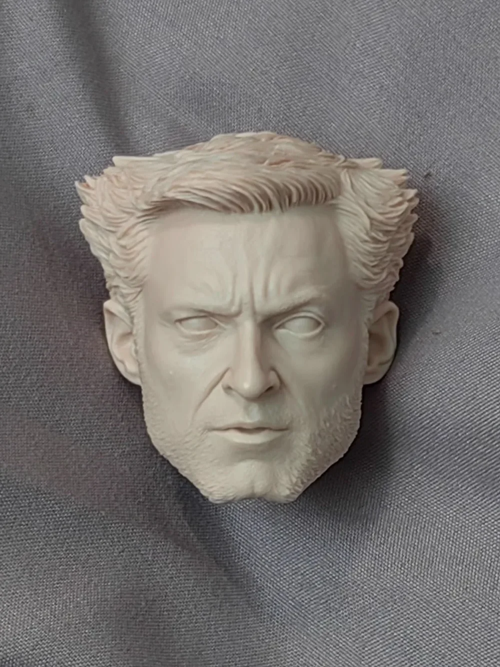 1/6 Die-cast Resin Model Assembly Kit (Hugh Jackman) Head Sculpted Model Toy Unpainted