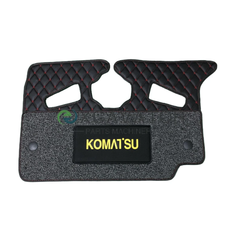 For Komatsu Pc56-7 Cab Floor Glue High-quality Double-layer Anti Slip And Wear-resistant Foot Mat Excavator