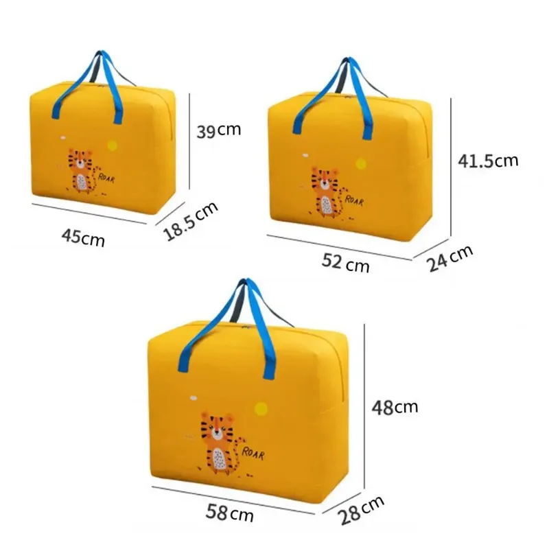 Quilt Storage Bag Mobile Packaging Bag Non Woven Fabric School Kindergarten Quilt Durable Storage Bag Large Capacity Handheld