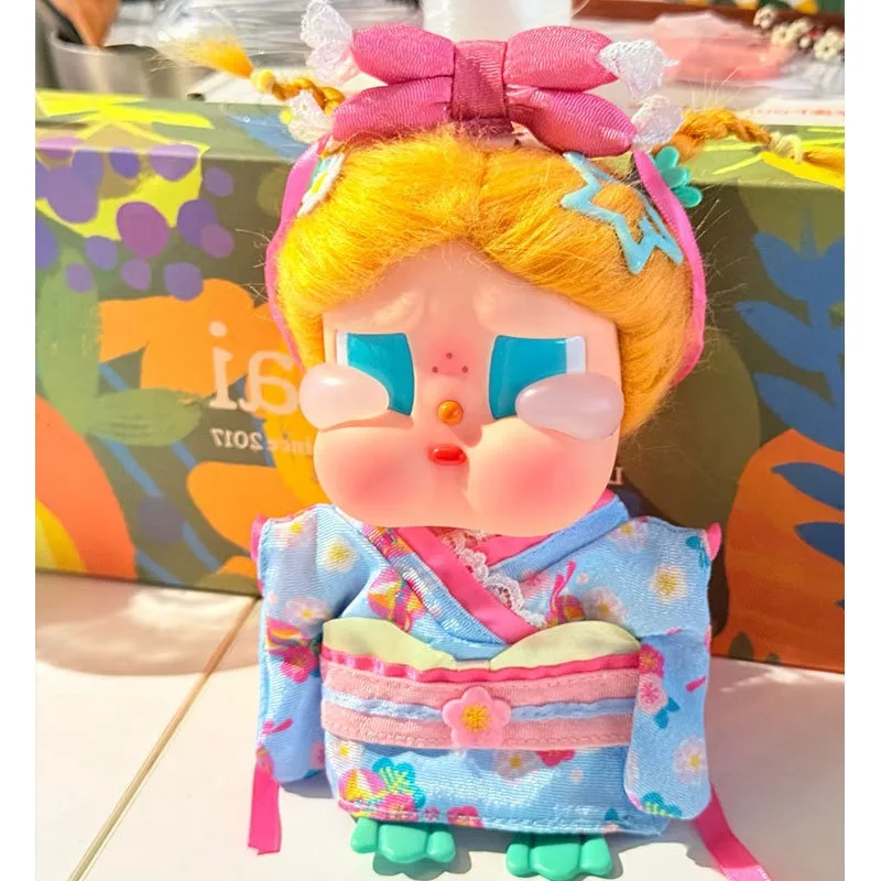 Keine Puppe für weinen Baby, Urlaub, Babykleidung, Urlaub, Vinyl, Plüsch, Strand, Nickerchen, Kimono mit Schleife, rein handgefertigt