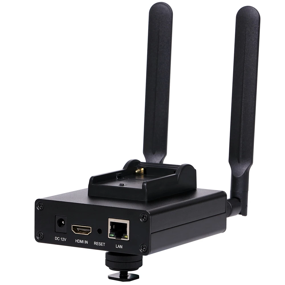 MPEG-4 H.264 HD جهاز تشفير WiFi HDMI لاسلكي لخادم IPTV البث المباشر HDMI لتسجيل الفيديو RTMP