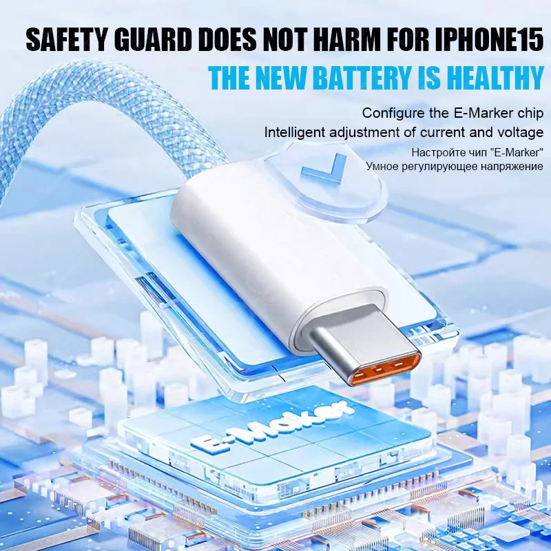 20W For APPLE USB Charger Cable For iPhone 15 14 13 12 11 Pro Max Mini 15 Plus XR X XS SE3 Fast Charging USB C Type C Data Cable image 2