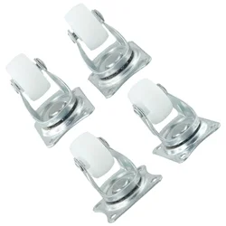 Parts Swivel Casters 250G 4/12pcs Bearing Wheels Mount Ball Stroller Wheel White/silver Homes Material Handling
