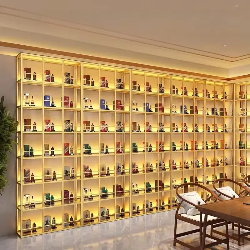 Storage Shelf Bar Cabinet Organization Restaurant Standing Buffet Bar Cabinet Tall Modern Botellero Vino Drinking Bar